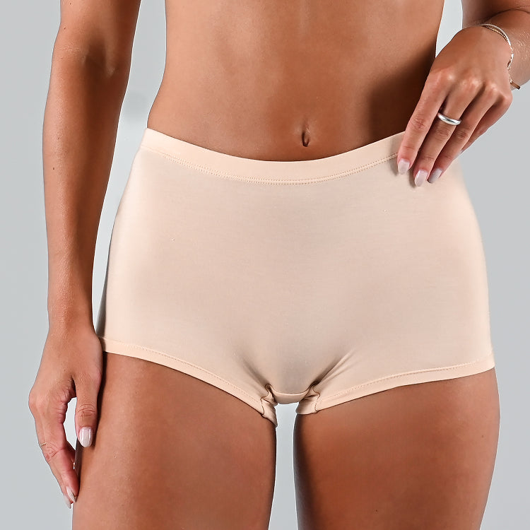 Bamboo-Fiber Ultra-Soft & Breathable Panties (Boyshort)
